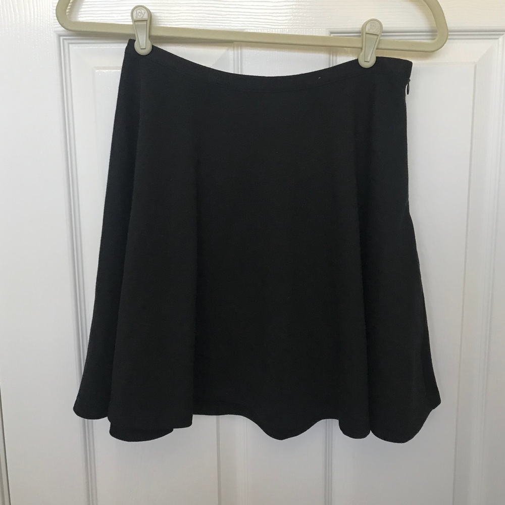 Lauren Conrad Black Circle Skirt